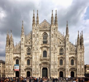 Duomo di Milano, foto della facciata