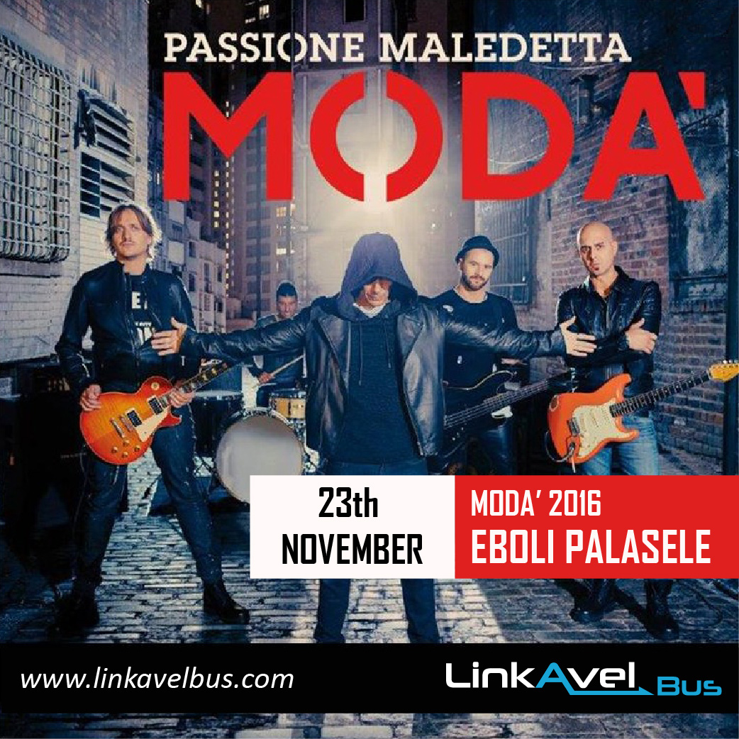 Modà Concert November the 23th 2016 | Eboli, Italy. Linkavel