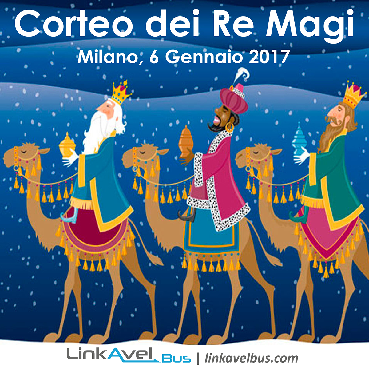 Corteo dei Re Magi | 6 Gennaio 2017 | Milano