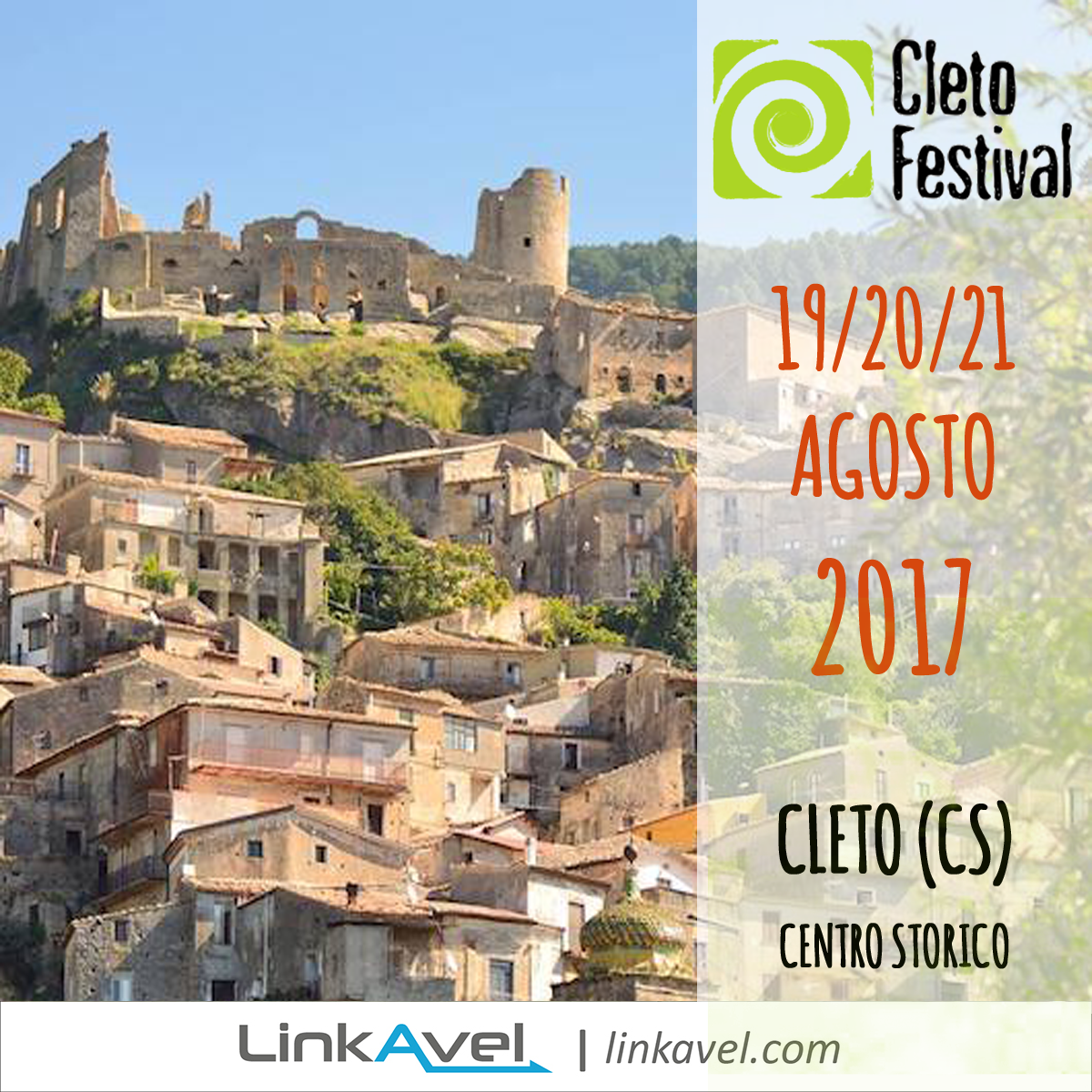 Cleto Festival Calabria, Agosto 2017