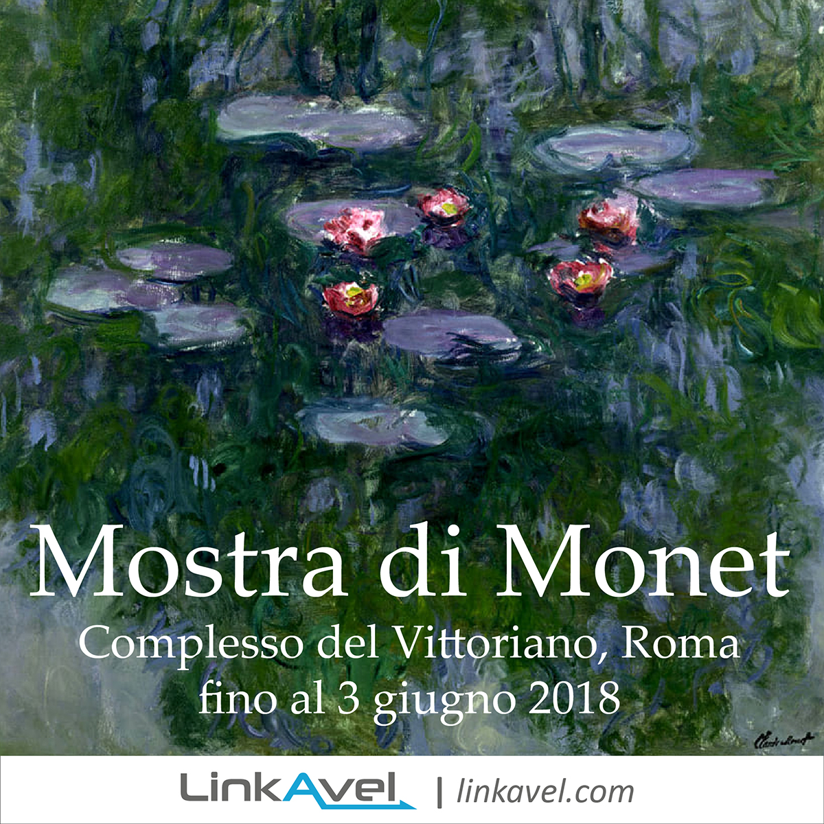 Mostra di Monet, Roma 2018