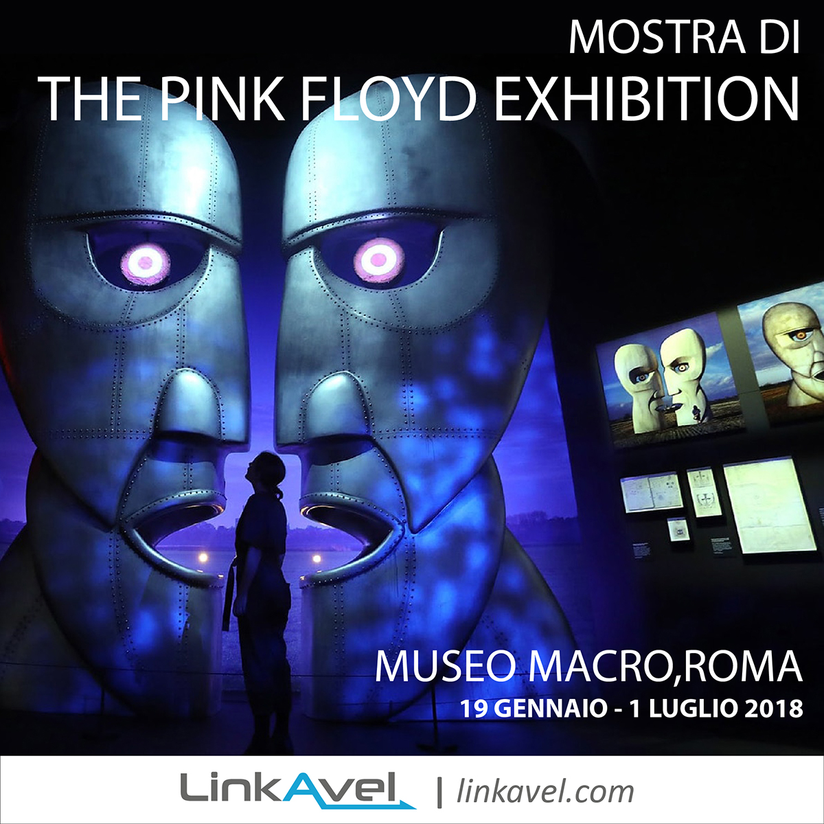 Mostra Pink Floyd, Roma 2018