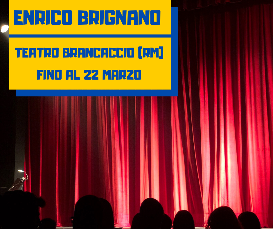 Enrico Brignano in “Un’ora sola ti vorrei” al Brancaccio fino al 22 marzo