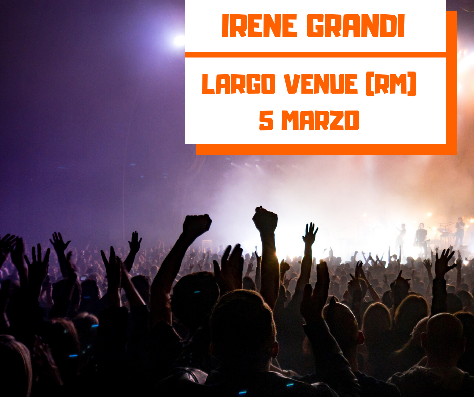 Irene Grandi in “Grandissimo Club Tour” a Roma il 5 marzo