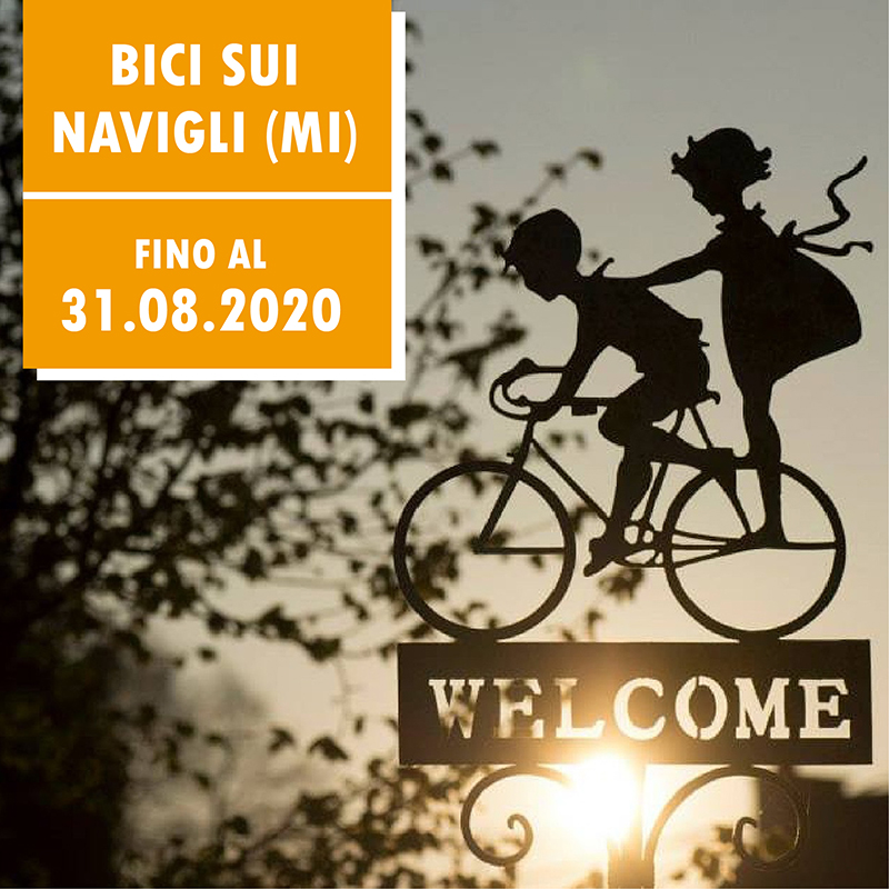 Bici sui Navigli (MI) fino al 31.08.2020